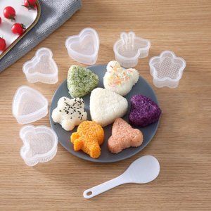 Riceball molds assorted shapes